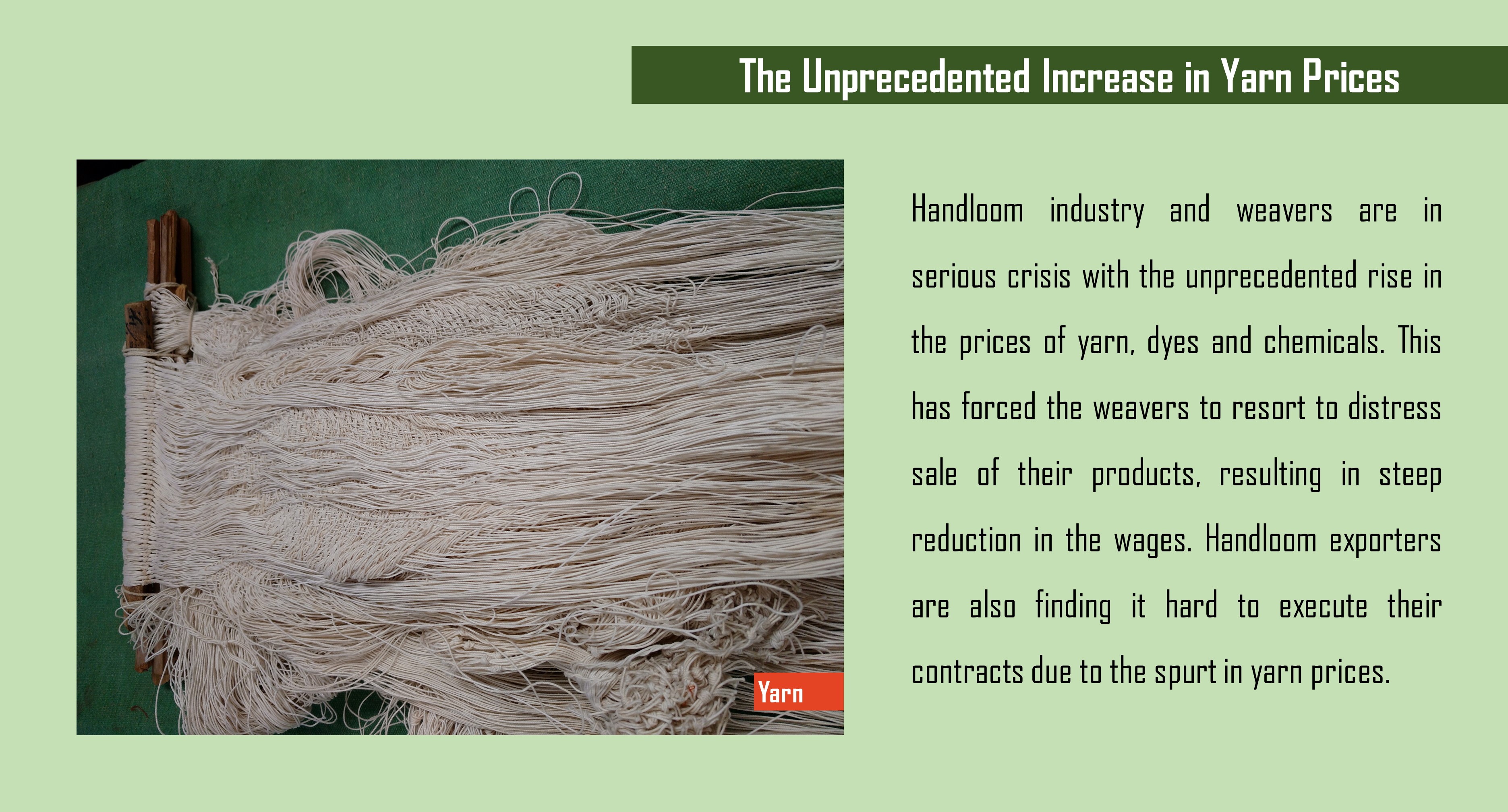 Yarn Prices Handloom
